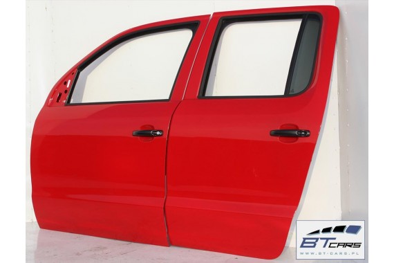 VW AMAROK DRZWI STRONA PRAWA PRZÓD + TYŁ PRZÓD PRZEDNIE PRAWE TYŁ TYLNE 2 sztuki 2 szt. 2H Kolor: G2G2 LY3D - czerwony tornado