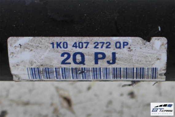 VW JETTA PÓŁOŚ PRZEDNIA PRAWA PRZÓD 1K0407272QP 1K0 407 272 QP 5C