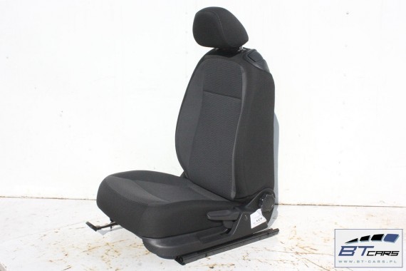 VW THE BEETLE FOTELE KOMPLET FOTELI siedzeń siedzenia fotel tapicerka 5C 5C5 welur kolor czarno - szary