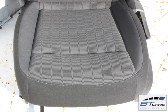 VW THE BEETLE FOTELE KOMPLET FOTELI siedzeń siedzenia fotel tapicerka 5C 5C5 welur kolor czarno - szary