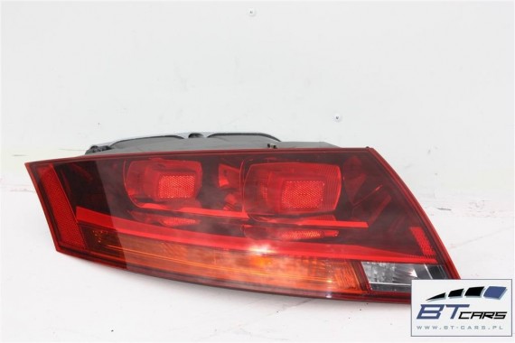 AUDI TT TYŁ ZDERZAK tylny + KLAPA BAGAŻNIKA + LAMPY lampa 8J LX7W 8J0945095C 8J88827023 8J8827023A 8J0807067 8J0807511 8J080752