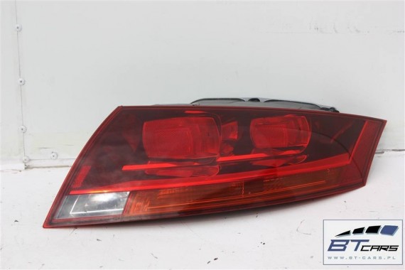 AUDI TT TYŁ ZDERZAK tylny + KLAPA BAGAŻNIKA + LAMPY lampa 8J LX7W 8J0945095C 8J88827023 8J8827023A 8J0807067 8J0807511 8J080752
