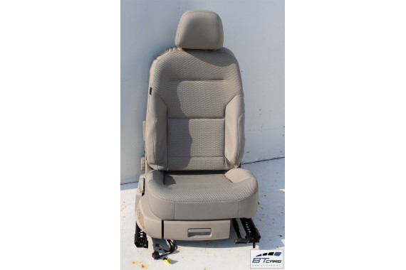 VW GOLF 7 VII FOTELE KOMPLET FOTELI siedzeń siedzenia tapicerka 5G 5G0 5G3  wersja 3-drzwiowa  w kolorze mocca