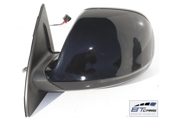 AUDI Q7 LUSTERKO DRZWI PRAWE 6+4 pin 4L zewnętrzne pinów kabli przewodów L041 - głęboka czerń 10pin ASYSTENT