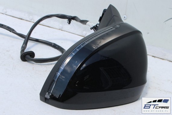 AUDI A4 8W LUSTERKO DRZWI LEWE kierowcy fotochrom 12 pin LY9T zewnętrzne pinów kabli ELEKTRYCZNIE SKŁADANE 8W1857409 8W0857527