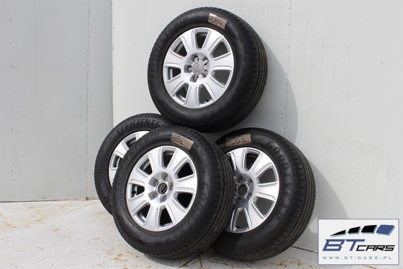 AUDI Q3 FELGI 16 cali OPONY LATO KOŁA felga 8U0601025Q 6,5J*16H2 ET33 opona GOODYEAR Efficientgrip SUV 4x4 215/65/16 98V 8U