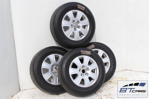 AUDI Q3 FELGI 16 cali OPONY LATO KOŁA felga 8U0601025Q 6,5J*16H2 ET33 opona GOODYEAR Efficientgrip SUV 4x4 215/65/16 98V 8U