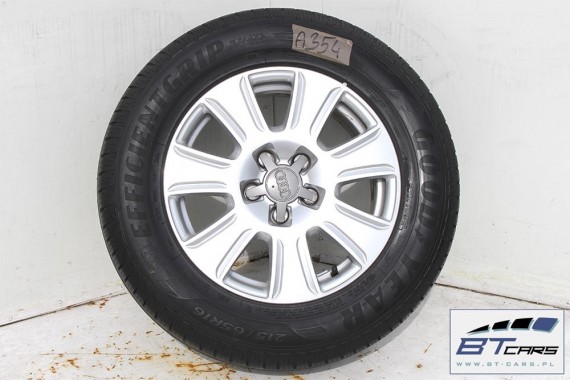 AUDI Q3 FELGI 16 cali OPONY LATO KOŁA felga 8U0601025Q 6,5J*16H2 ET33 opona GOODYEAR Efficientgrip SUV 4x4 215/65/16 98V 8U