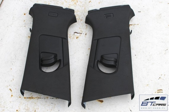 AUDI A4 SŁUPEK B POSZYCIE 8W0867243 8W0867244 8W B9 górne podsufitki kolor czarny 8W0867243A 8W0867244A 8W0867243B 8W0867244B