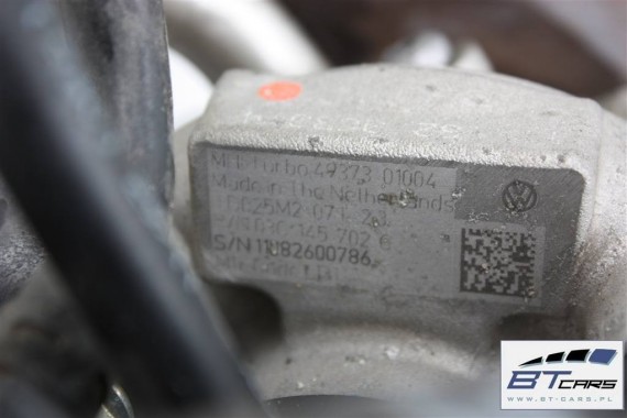 VW AUDI SEAT SKODA TURBINA TURBOSPRĘŻARKA 03C145702C 03C145702L 03C 145 702 C 03C 145 702 L 1.4 TSi