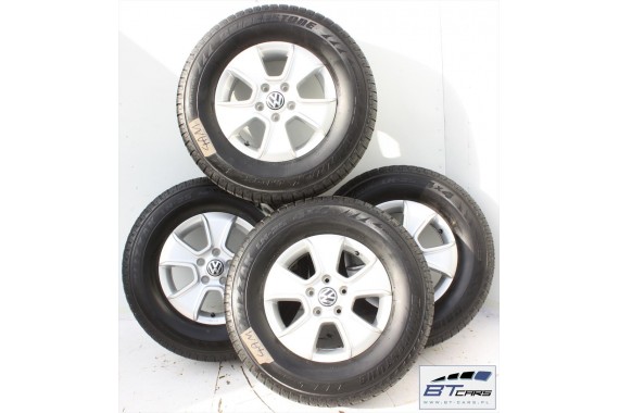 VW AMAROK FELGI 16 cali OPONY KOŁA ZIMA felga 2H0071496 2H0 071 496 6,5J*16H2 ET62 opona BRIDGESTONE BLIZZAK/LM 205/R16C zimowe
