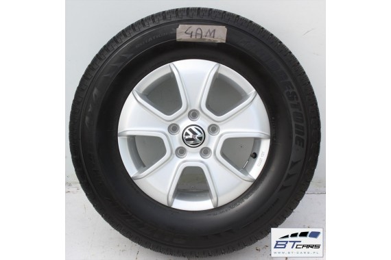VW AMAROK FELGI 16 cali OPONY KOŁA ZIMA felga 2H0071496 2H0 071 496 6,5J*16H2 ET62 opona BRIDGESTONE BLIZZAK/LM 205/R16C zimowe