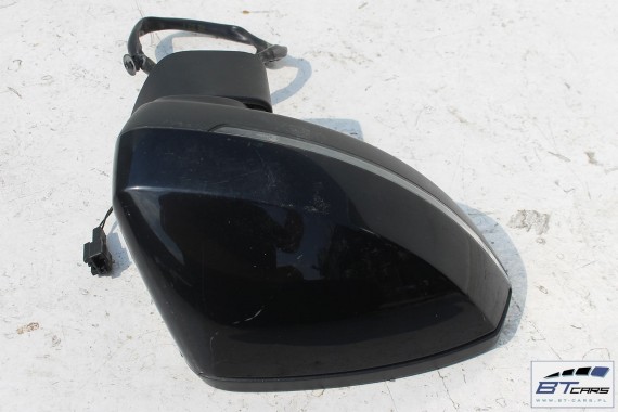 AUDI A3 SPORTBACK LUSTERKO DRZWI PRAWE 6+2pin A2A2 LY9B brylantowy czarny zewnętrzne pinów kabli przewodów