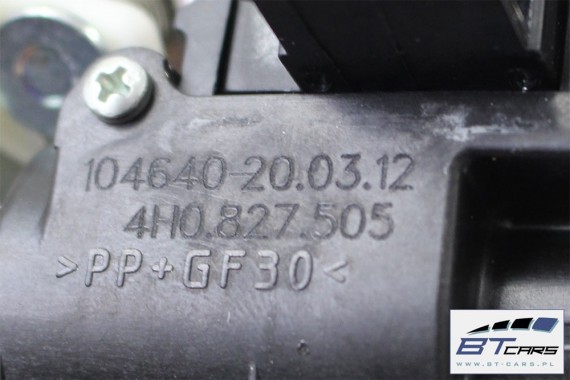 AUDI A3 A6 A8 TT ZAMEK KLAPY TYŁ 4H0827505 4H0827505A 4H0827505A 4H0827505 4H0827505A 4H0827505 4H0827505 4H0827505A VW GOLF VI