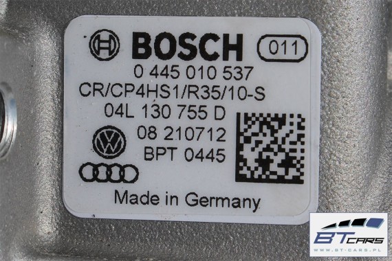 AUDI VW SKODA POMPA CISNIENIA PALIWA 04L130755E 04L130755D wysokiego 04L 130 755 D 04L 130 755 E TDi diesel