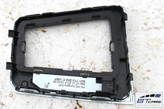 VW PASSAT B8 PANEL STEROWANIA BIEGAMI 3G1713203C 3G1 713 203 C sterowanie Kolor: UMF - czarny / aluminium 3G1713203C 3G1713203