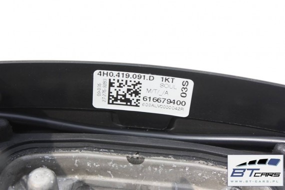 AUDI A8 KIEROWNICA MULTI CZARNA 4H0419091D D4 1KT czerń 4H0419091AB 4H0419091AT 4H0419091D 4H0419091AB 4H0419091AT 4H0419091D