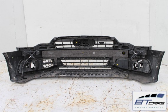AUDI A6 S6 S-LINE PRZÓD maska błotniki zderzak pas przedni lampy wzmocnienie błotnik lampa LED Kolor : LY9B czarny  4G