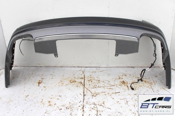 AUDI A6 S6 KOMBI TYŁ ZDERZAK tylny + KLAPA BAGAŻNIKA + LAMPY lampa Led ledy S-LINE 4G 4G9 4G0 Kolor LY9B czarny brylantowy AVANT
