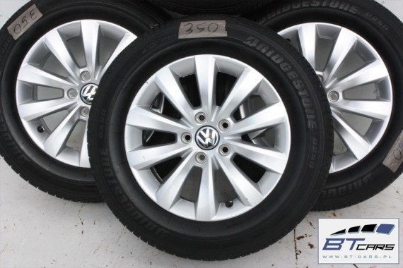 VW NEW THE BEETLE FELGI 16 cali OPONY KOŁA felga 5C0601025T 6,5J*16H2 ET44 opona BRIDGESTONE B 250 215/60/16 95H 5C 2012-