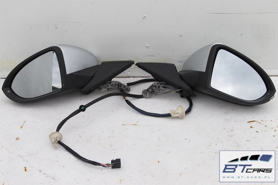 VW GOLF VII 7 LUSTERKO DRZWI LEWE 9 PIN zewnętrzne pinów kabli przewodów el.składan 9pin 5G LA7W - srebrny (silber)