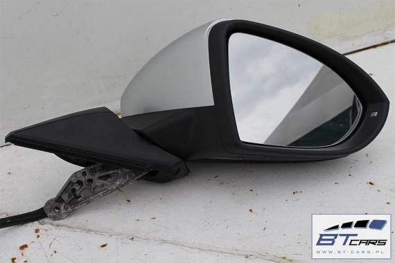 VW GOLF VII 7 LUSTERKO DRZWI LEWE 9 PIN zewnętrzne pinów kabli przewodów el.składan 9pin 5G LA7W - srebrny (silber)