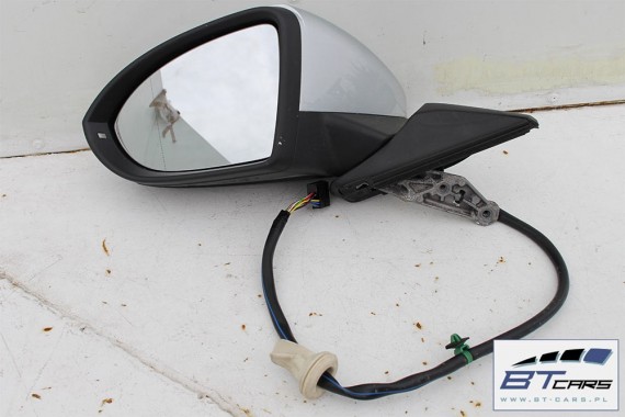 VW GOLF VII 7 LUSTERKO DRZWI LEWE 9 PIN zewnętrzne pinów kabli przewodów el.składan 9pin 5G LA7W - srebrny (silber)