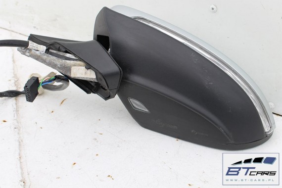 VW GOLF VII 7 LUSTERKO DRZWI LEWE 9 PIN zewnętrzne pinów kabli przewodów el.składan 9pin 5G LA7W - srebrny (silber)