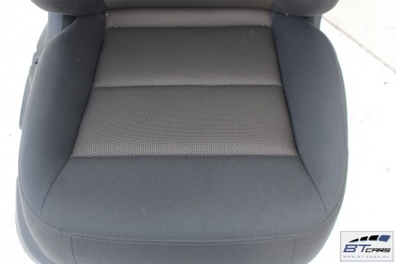AUDI Q3 FOTELE KOMPLET FOTELI siedzeń siedzenia fotel tapicerka 8U welur przebieg 10045 kilometrów szaro-brązowe