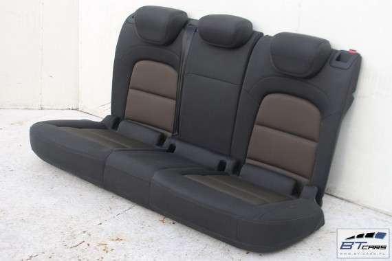 AUDI Q3 FOTELE KOMPLET FOTELI siedzeń siedzenia fotel tapicerka 8U welur przebieg 10045 kilometrów szaro-brązowe