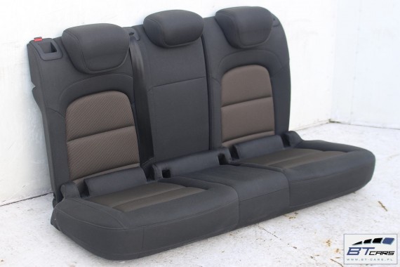 AUDI Q3 FOTELE KOMPLET FOTELI siedzeń siedzenia fotel tapicerka 8U welur przebieg 10045 kilometrów szaro-brązowe