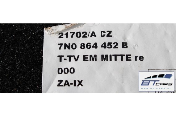VW SHARAN DYWANIKI WYCIERACZKI PODŁOGI 7N1864435 7N0864452B 7N1864436 7N0864452 7N1864436 7N1863011 7N1863011B 7N1863011F 7N