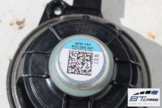 AUDI A3 SEDAN GŁOŚNIKI SUBWOOFER KOMPLET 8V 8V0035399 8V4035411 8V0035415A 8V0035412 8V0035397 8V0035399 8V4035411 8V0035412