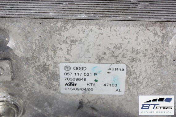 AUDI A8 Q7 CHLODNICA OLEJU SILNIKA 057117021P 057 117 021 P 057117021P 057117021P 057117021P 057117021P 057117021P 057117021P