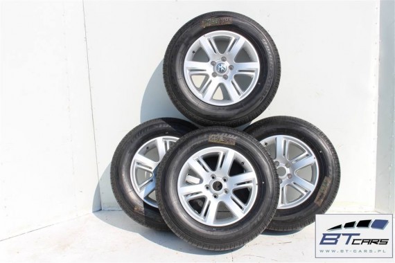 VW AMAROK FELGI 17 KOŁA  OPONY LATO felga 2H0601025D 8J*17H2 E49 opona BRIDGESTONE DUELER H/PSPORT 245/65/17 2H0 601 025 D 111H
