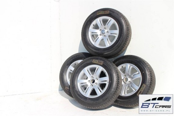 VW AMAROK FELGI 17 KOŁA  OPONY LATO felga 2H0601025D 8J*17H2 E49 opona BRIDGESTONE DUELER H/PSPORT 245/65/17 2H0 601 025 D 111H