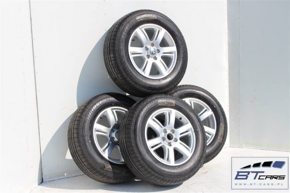 VW AMAROK FELGI 17 KOŁA  OPONY LATO felga 2H0601025D 8J*17H2 E49 opona BRIDGESTONE DUELER H/PSPORT 245/65/17 2H0 601 025 D 111H