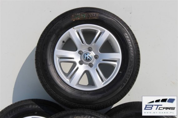 VW AMAROK FELGI 17 KOŁA  OPONY LATO felga 2H0601025D 8J*17H2 E49 opona BRIDGESTONE DUELER H/PSPORT 245/65/17 2H0 601 025 D 111H