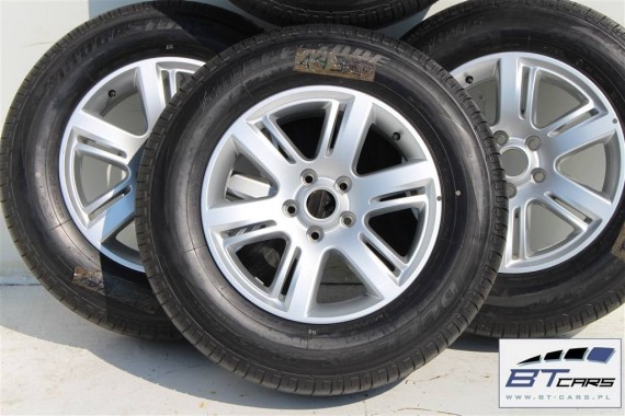 VW AMAROK FELGI 17 KOŁA  OPONY LATO felga 2H0601025D 8J*17H2 E49 opona BRIDGESTONE DUELER H/PSPORT 245/65/17 2H0 601 025 D 111H