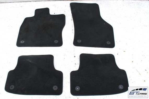 AUDI A3 DYWANIKI WYCIERACZKI PODŁOGI 8V1863691 8V3863011 dywanik QA5 czarny 8V3863011 8V1863691 8V1864435 8V1863436 8V3863011 8V