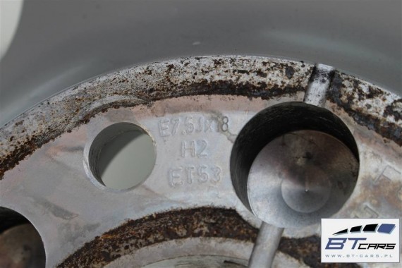 AUDI Q7 FELGI 18 cali OPONY KOŁA felga 4L0601025E 7,5*J18H2 ET53 opona GOODYEAR EAGLE F1 255/55/18 109Y 4L
