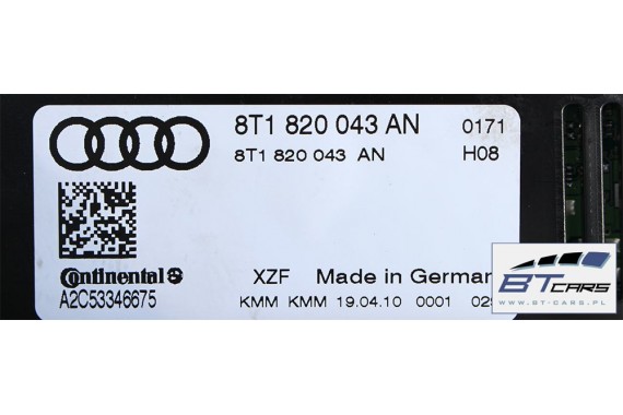 AUDI A4 A5 Q5 PANEL KLIMATYZACJI KLIMY 8T1820043AN moduł sterownik nawiewu 8T1820043AH 8T1820043AS 8T1 820 043 AN