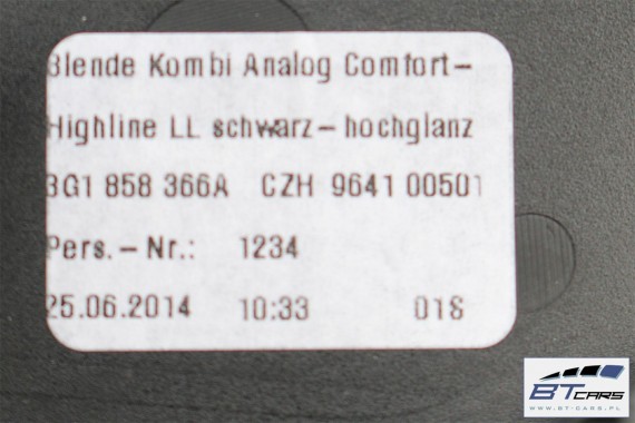 VW PASSAT B8 LISTWY OZDOBNE LISTWA DEKOR DEKORY 3G1858366A 3G1863284 3G1863041 3G1853261 3G1853262 3G1858069 3G0867440 3G0867449