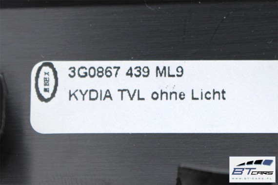 VW PASSAT B8 LISTWY OZDOBNE LISTWA DEKOR DEKORY 3G1858366A 3G1863284 3G1863041 3G1853261 3G1853262 3G1858069 3G0867440 3G0867449