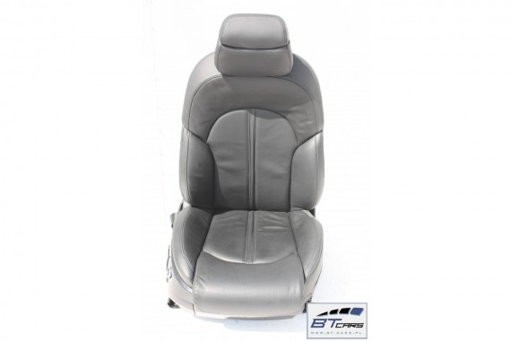 AUDI A8 FOTELE KOMPLET FOTELI siedzeń siedzenia tapicerka 4H D4 4H0 2010-2017 kolor czarny kanapa siedzisko oparcie fotel fotele