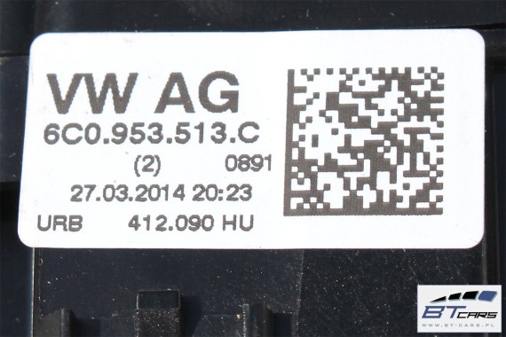 VW POLO SEAT SKODA MANETKI 6C0953513C 6C0953501C 6C0 953 501 C 6C0 953 513 C przełącznik przełączniki kierownicy 6C0953513C