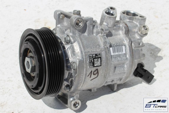 AUDI A4 A5 A6 Q7 POMPA KLIMATYZACJI KLIMY 4M0820803 4M0 820 803 SPRĘŻARKA KOMPRESOR 8W F5 GE447150 6SES14C 4M0820803  4M0820803