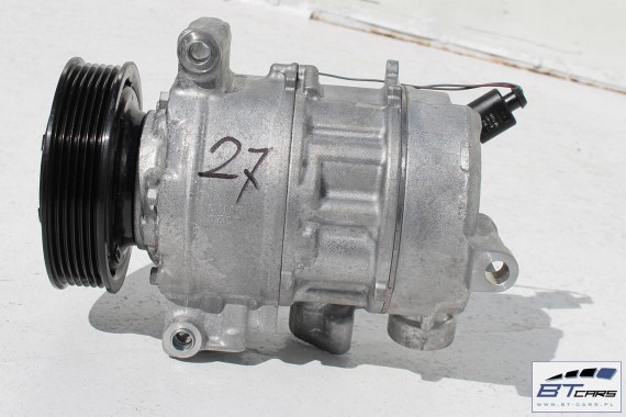 AUDI A4 A5 A6 Q7 POMPA KLIMATYZACJI KLIMY 4M0820803 4M0 820 803 SPRĘŻARKA KOMPRESOR 8W F5 GE447150 6SES14C 4M0820803  4M0820803