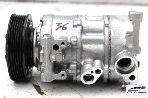 AUDI A4 A5 A6 Q7 POMPA KLIMATYZACJI KLIMY 4M0820803 4M0 820 803 SPRĘŻARKA KOMPRESOR 8W F5 GE447150 6SES14C 4M0820803  4M0820803
