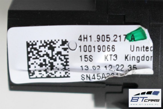 AUDI A8 PRZYCISK START STOP 4H1905217A 4H1 905 217 4H1905217A PRZYCISKI 4H 4H1905217A 4H1905217A 4H1905217A 4H1905217A 4H1905217